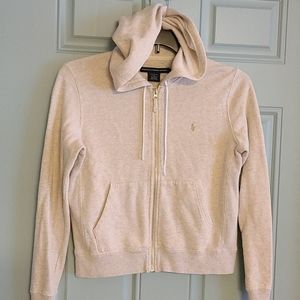 Ralph Lauren Sport Unisex Cream Hoodie
